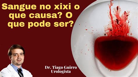 sangue no xixi